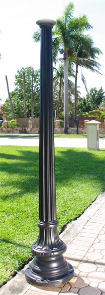 CGP 8 Foot  Commercial Post and Base